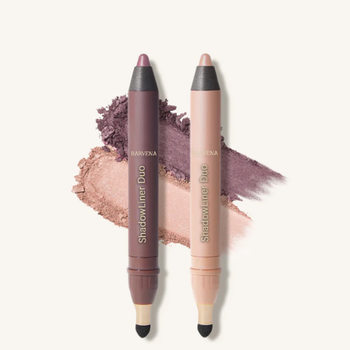 Cross-border hot-selling tk two-in-one eyeliner creates fashionable eye makeup with silky and smooth eyeliner and natural color temu