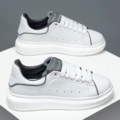[excellent shoes] reflective white