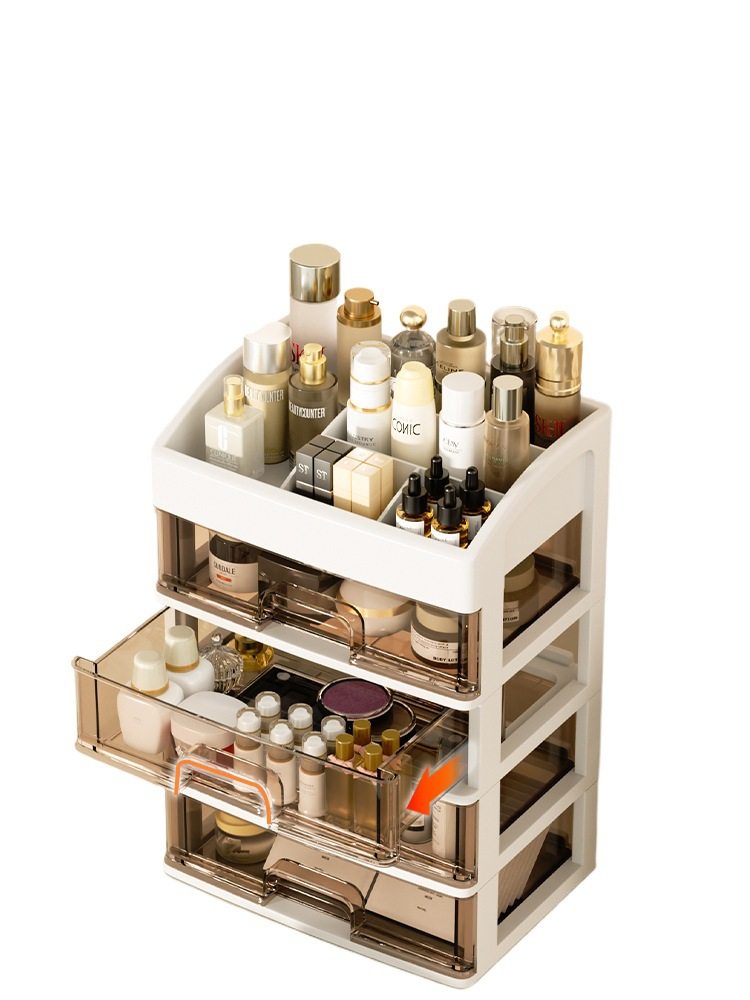 Cosmetics Storage Box, Dresser, Drawer-Type Storage Rack, Desktop Lipstick, Skin Care Products, Sundry Storage Box