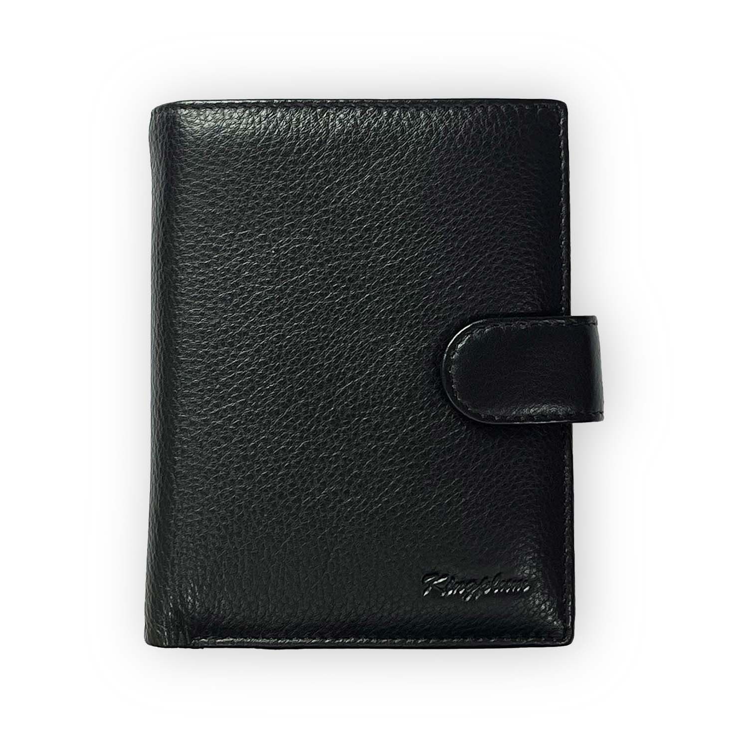 Портмоне Wallet Men's First Layer Genuine Leather Leather Pattern Russian Multifunctional Short Passport Bag