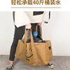 Canvas handbag large capacity wear-resistant luggage bag travel bag travel backpack outdoor travel bag manufacturers wholesale