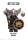 X0285 Детские строительные блоки Warcraft Hell Roar Blade Queen, примитивная минифигурка Каннибала mini 5