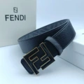 Lychee pattern gold and black buckle