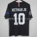 18-19psg black no. 10+uefa champions league