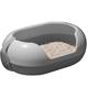 New Capsule Cat Litter Box Creative Semi-Enclosed Anti-Splash Cat Toilet Plastic Cat Litter Box Pet Cat Supplies