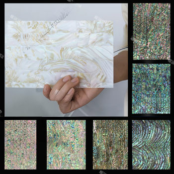 Shell Pieces 14*24 Non-Bendable Orange Green Blue Red Purple Mexican New Zealand Abalone Mother-Of-Pearl Hard Mother-Of-Pearl
