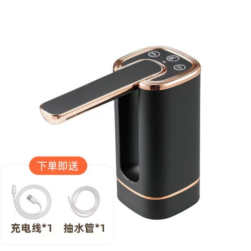跨境热销桶装水抽水器饮水机小型家用电动抽水器户外自动上水器
