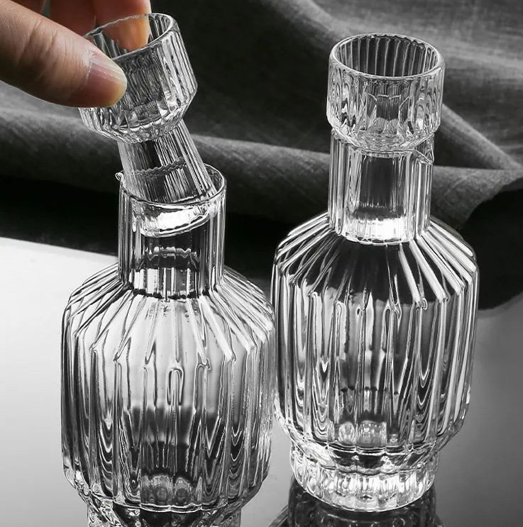 Lead-Free Crystal Glass Wine Dispenser Decanter Wine Dispenser Wine Set Quick Decanting Factory Direct Sale