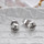 Королева-мать Запада Вивиан Адель Винты Сатурн Серьги с буквами Панк-пара сережек Серьги в стиле панк mini 0
