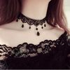 Cross Border Accessories Women's Neck Strap Court Gothic Spice Girl Neck Chain Lace Necklace Choker Clavicle Chain Collar Collar Vintage
