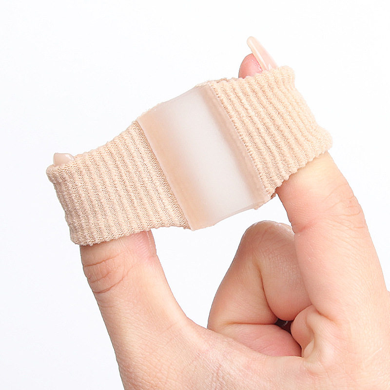 Toe Separator Thumb Valgus Big Foot Bone Overlapping Toe Separator Men's and Women's Fiber Double Hole Toe Orthosis