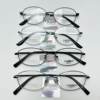 Fashionable and Elegant Full-Frame Women's Business Titanium Alloy Glasses Frame Ultra-Light Can Be Equipped with Presbyopic Small Size Optical Glasses Frame Wholesale