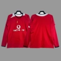 2005-06 Man L Home Red ((Long Sleeve)) No Print