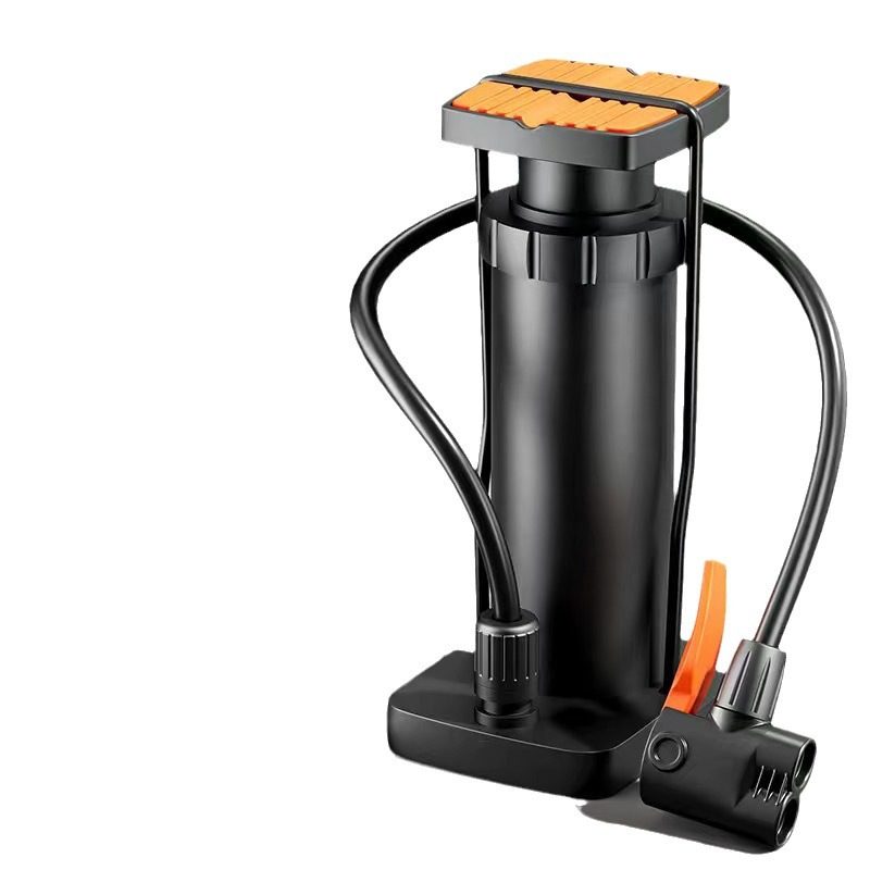 Foot pump bicycle car multi-function tube high pressure air pump household electric motorcycle basketball portable