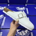 White leather