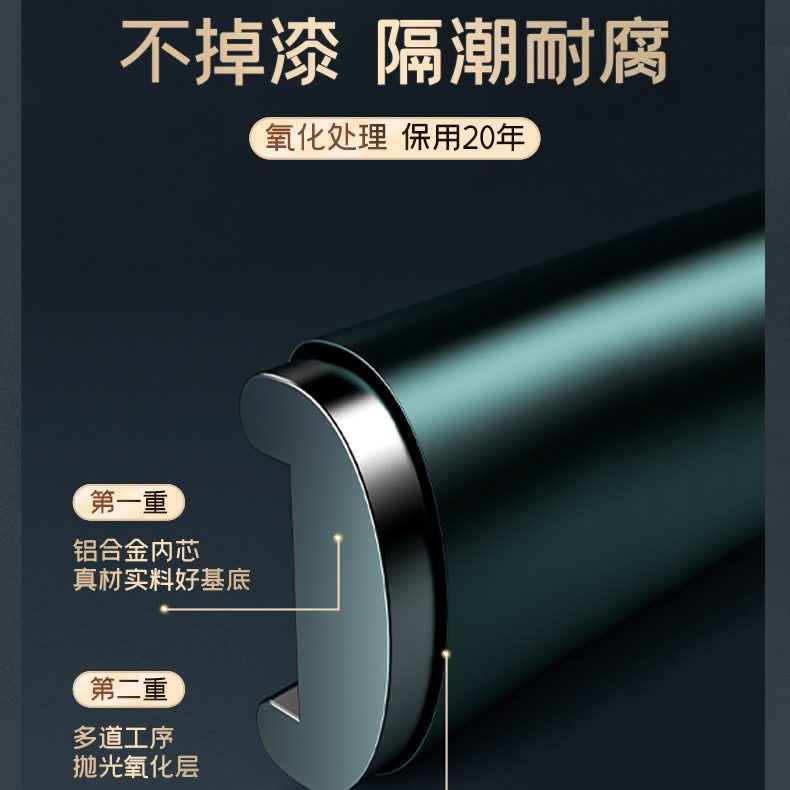 Multi-clip drying tray socks underwear aluminum alloy metal clip hanger balcony drying multi-functional seamless clothes hanger