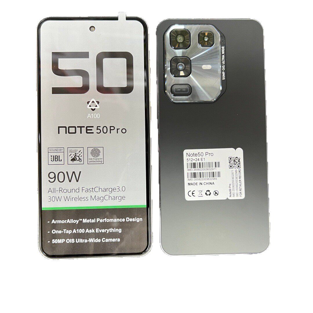 跨境Export Smartphone NOTE50 Pro 24+512G国际高清智能手机批发