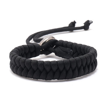 2022 new European and American cross-border jewelry hand-woven bracelet outdoor camouflage umbrella rope bracelet men's and women's simple hand rope