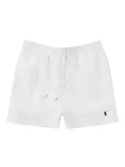 Summer Rl Logo Embroidered Polo Shorts Men's Surfing Quick-Dry Three-Quarter Pants Sports Beach Shorts Men's Casual Short Style