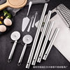 Factory Direct Supply Stainless Steel Kitchen Tools Rolling Pin Pizza Knife Dumpling Picking Spoon Can Be Lasered with logo