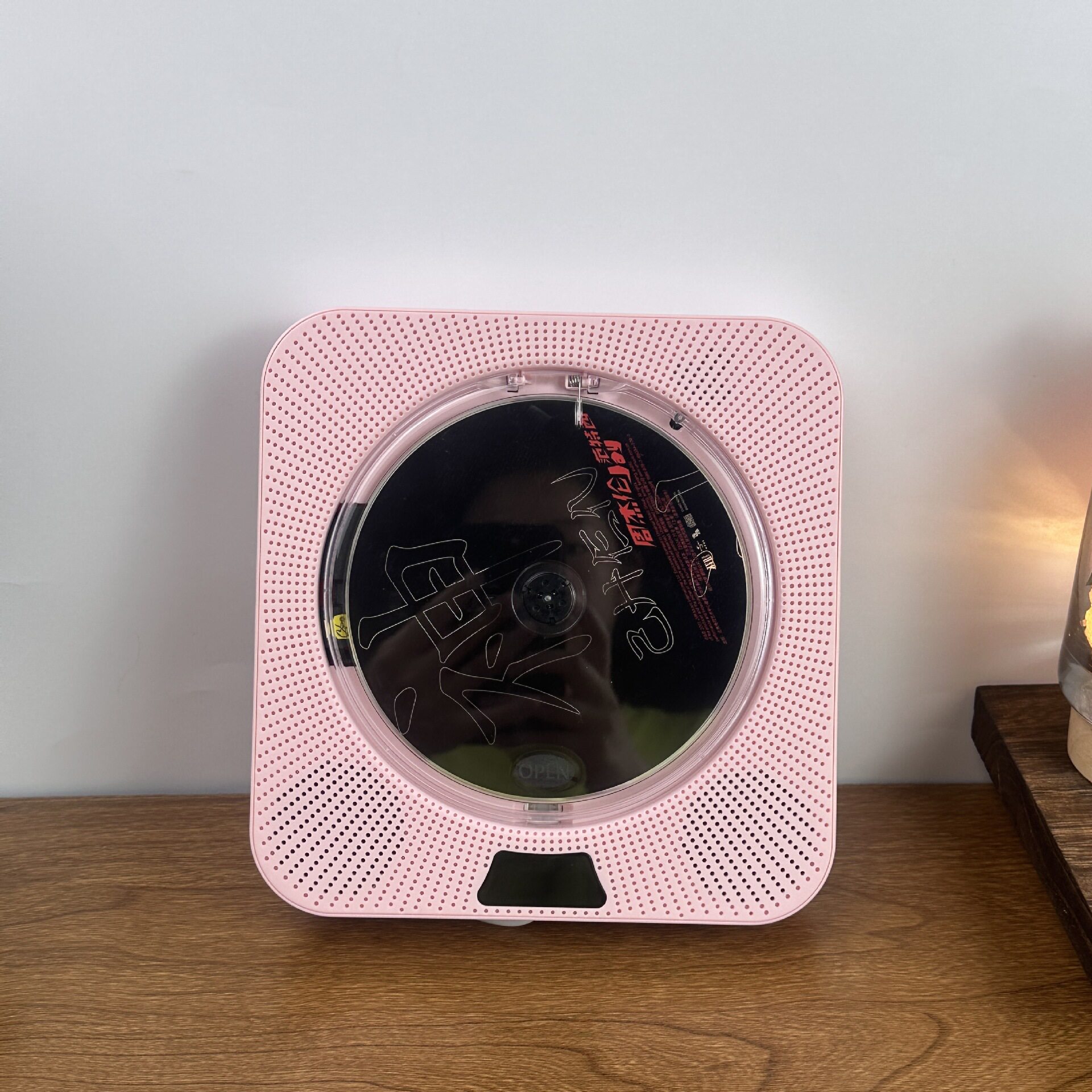 Cross-border Hot Selling Portable CD Player Album Player Bluetooth Speaker Radio Early Education English Learning Repeater