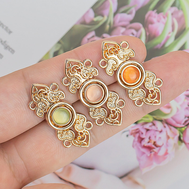 Cheongsam Plate Buttons, Ancient Style Han Dynasty Metal Buttons, Mother-In-Law Buttons, Ming-Made and Song-Made Clothing Buttons Accessories for Women