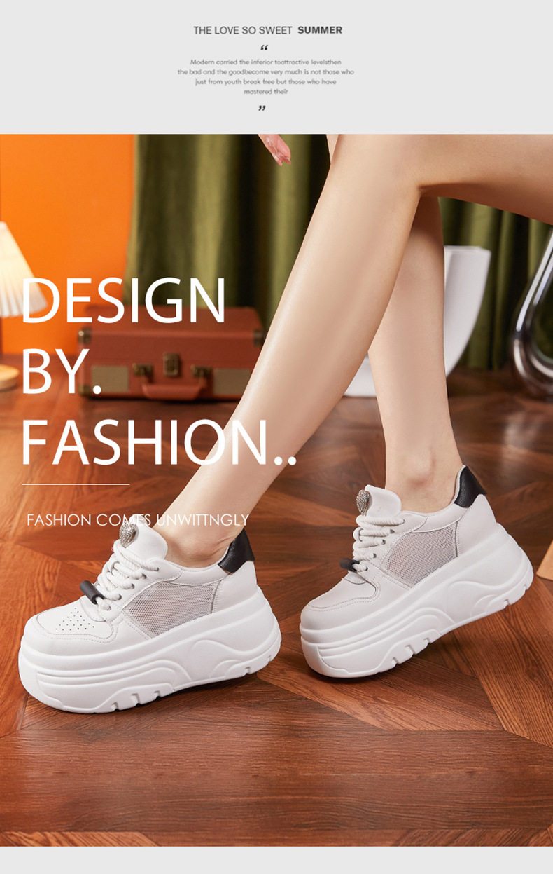 Sandal nữ quai chữ V đơn giản, chất liệu microfiber, đế PU, phù hợp mùa hè — Trắng, đen, Bột trắng chi tiết 9