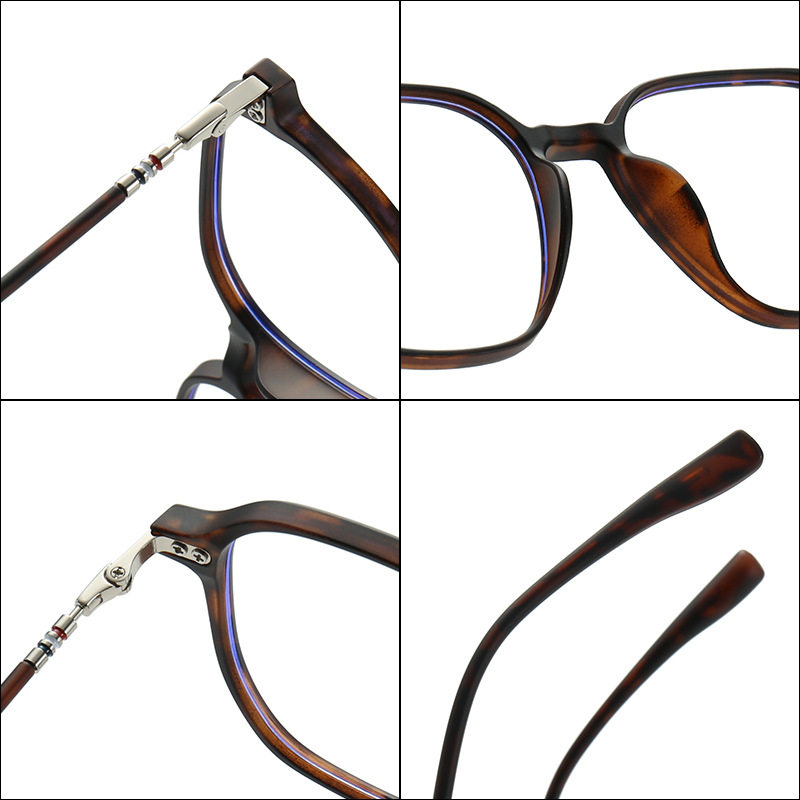 New fashion trend men's anti-blue light glasses tr90 myopia glasses frame women's glasses frame high sense factory wholesale