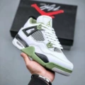 Aj4-white green