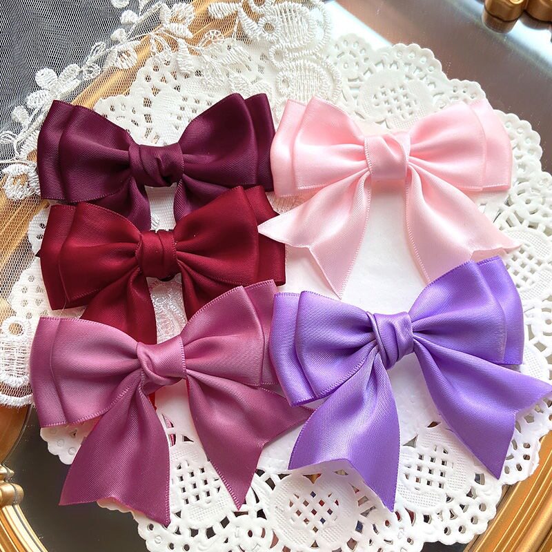 Girl's Sweet Cute Multi-color lolita Shoe Clip All-match Bow Shoe Buckle JK Basic Shoe Flower