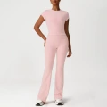Pink (short sleeves + bell bottoms)