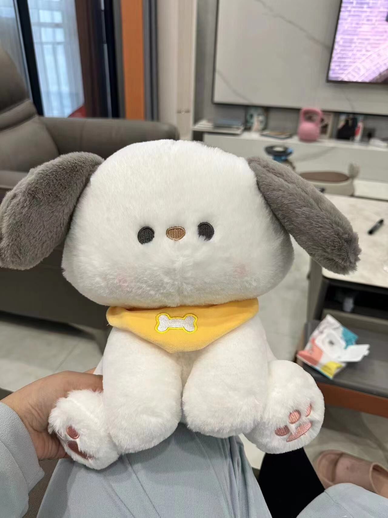 40厘米12寸大号毛绒玩具地推礼品娃娃婚礼互动公仔玩具活动定logo