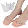 Toe Shoe Cover Silicone Foot Cover Forestock Pad Toe Protective Cover Thickened Anti-Pain Anti-Wear Insole Half-Size Pad