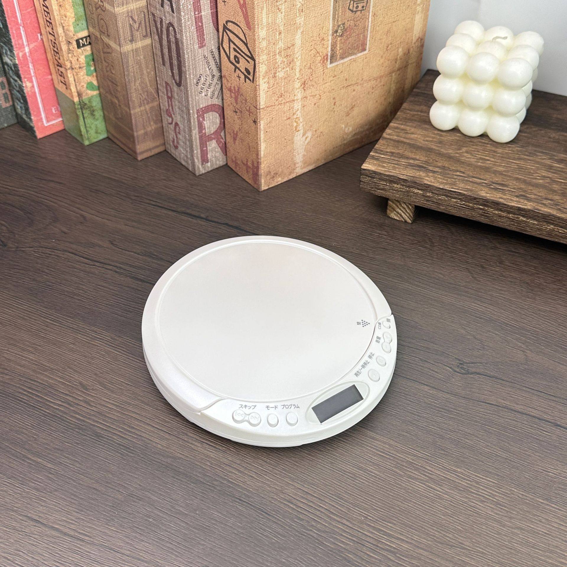 Cross-Border Popular Walkman Cd Player Portable Album Music Reading English Learning Machine Shockproof Support One Piece