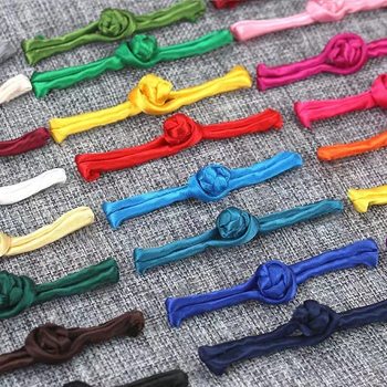 Plate Buttons, Cheongsam Cloth Buttons, Tang Suit One-Word Buttons, Ethnic Style Clothes, Chinese Buttons, Handicraft Pearlescent Buttons