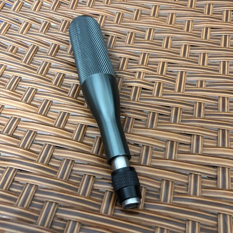 手动磁吸手柄铝合金螺丝刀改锥适用H4起子4mm/6.35mm六角批头