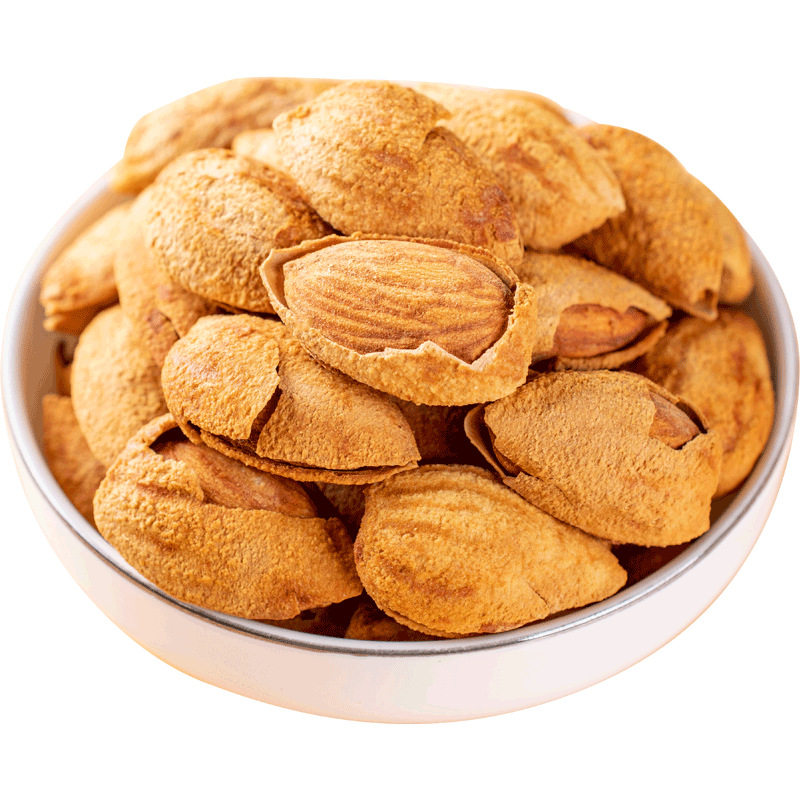 Directly Sourced Almonds, Thin-Shelled Snacks with a Rich Milky Flavor, Suitable for All Ages, Large Almonds, Premium Selection, Ready to Eat
