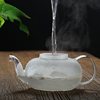 High Borosilicate High Temperature Resistant Transparent Glass Flower Teapot with Filter Liner Soaking Teapot Household Electric Pottery Stove Teapot