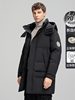 Winter Men's Casual Hooded Thickened Warm Windproof and Anti-Drilling Effect down Jacket