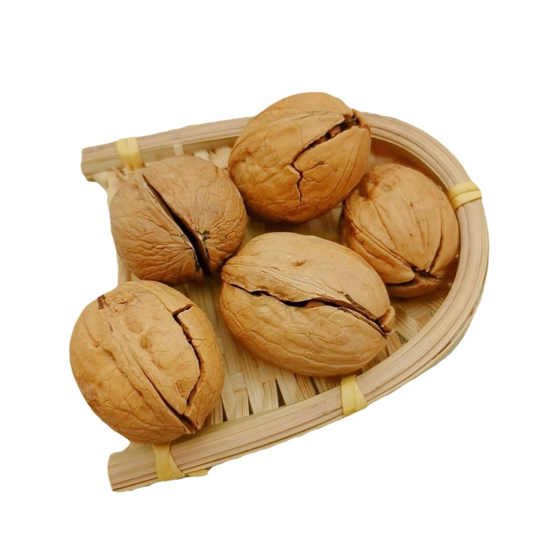 Xinjiang Roasted Walnuts Whole Box 5kg Wholesale New Stock Paper-Skinned Walnuts Thin-Skinned Original Flavor Bagged Shelled Hand-Peeled Roasted Walnuts
