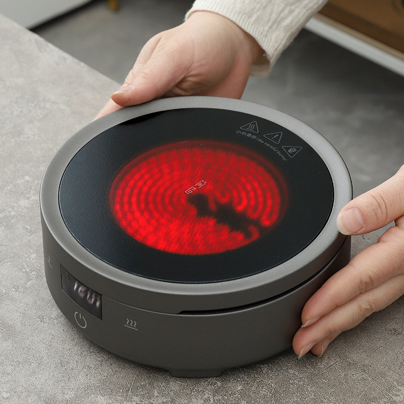 Factory wholesale simple new small steel gun small electric ceramic stove mini tea stove glass tea cooker electric stove