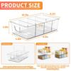 Kitchen Finishing Fruit and Vegetable Storage Plastic Fresh-keeping Box Refrigerator Storage Box Frozen Storage Divided Drawer-type Egg Box