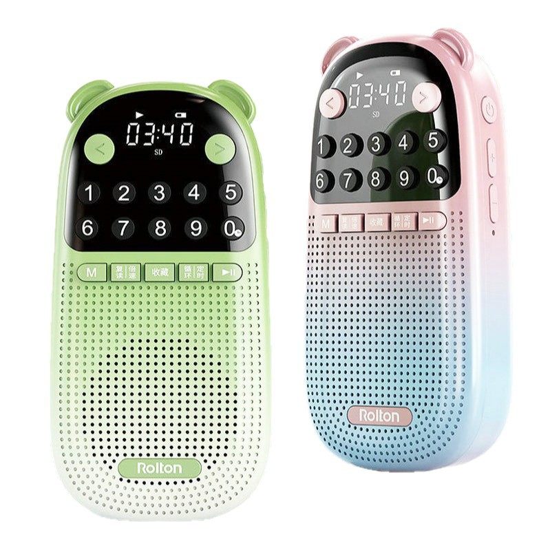 Le Ting E300 Bluetooth Speaker Insertable Card Music Player Kidsren's Learning Early Education Machine Primary School English Listening Machine