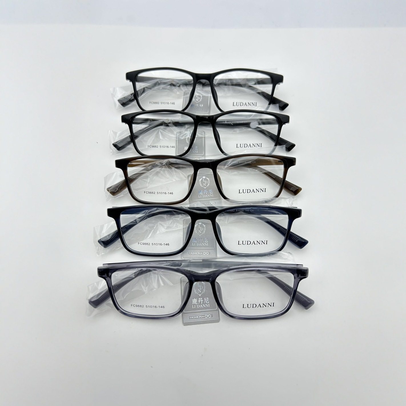Students ultra-light TR90 glasses frame new frame metal rubber chain teeth men's frame trendy Korean black TR