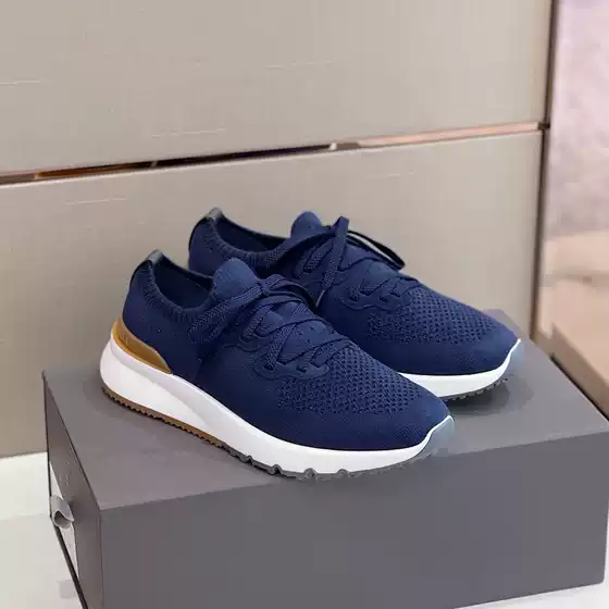 1:1 Original Label and Original Box Bc New Model Men's Casual Shoes Mesh Flyknit Thick-Soled Slip-On Sports Casual Shoes for Men