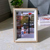 New simple creative photo frame table 5 6 7 8 10 12 inch A4 Studio gift wholesale picture frame LOGO
