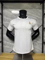 25-26 real madrid retro three-leaf white