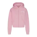 Pink zipper sweatshirt