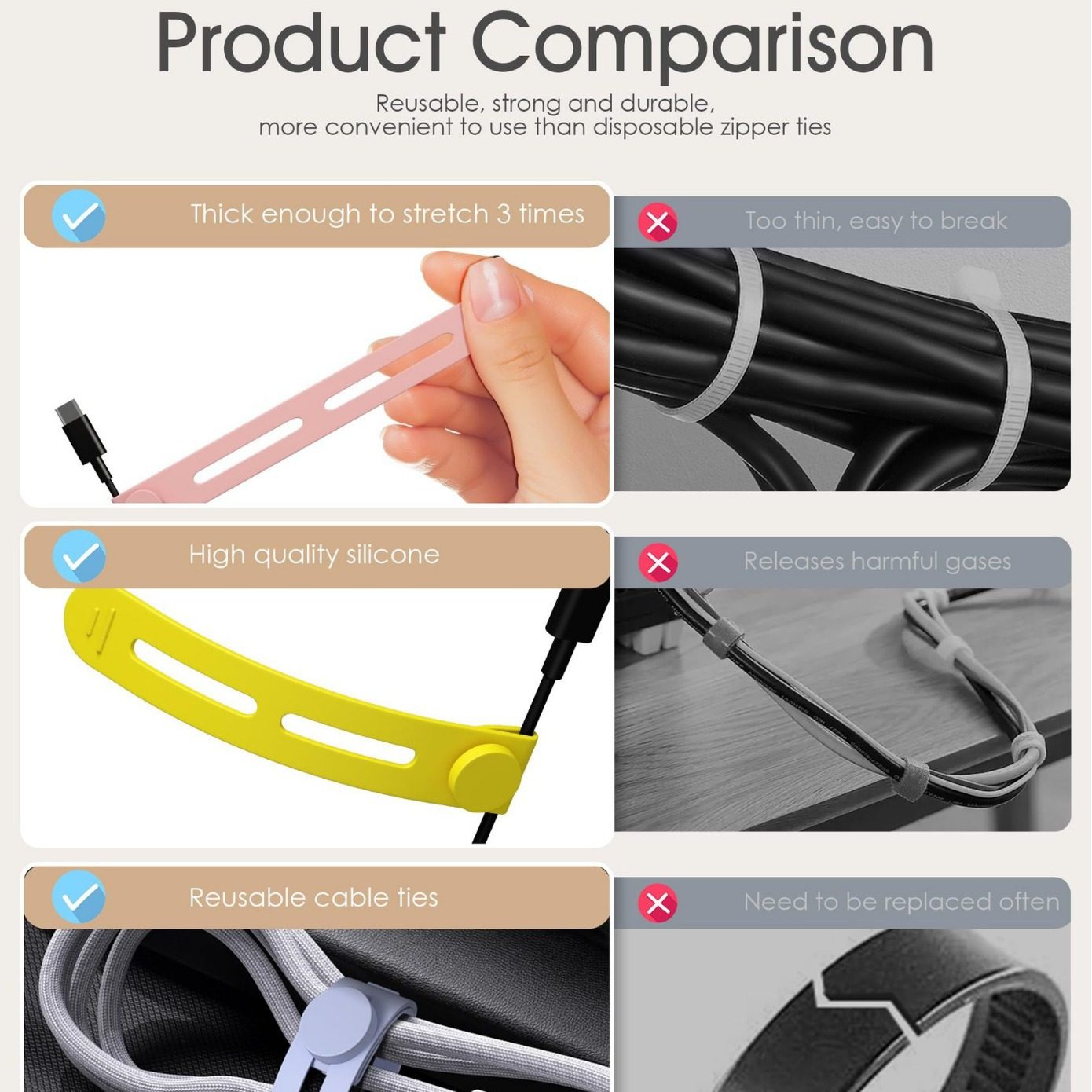 Amazon Explosions Creative Silicone Wire Organiser Data Cable Earphone Line Storage Charging Cable Organize Multifunctional Strap