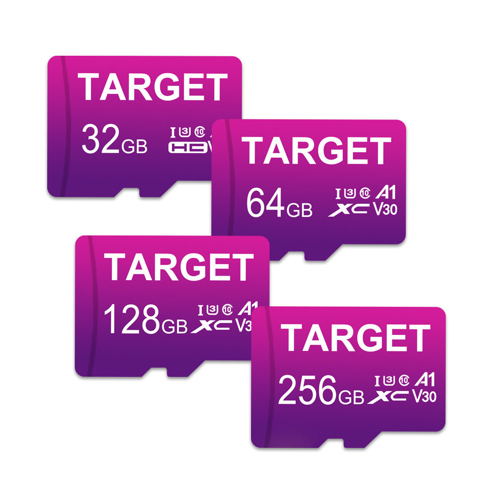 Tf Card Purple Card 128G/512Gb High-Speed Monitoring Memory Card Mobile Phone Memory Card Wholesale Factory Direct Supply